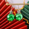 2024 Multicolor Christmas Light Bulb Earrings - European & American Style Women's Jewelry