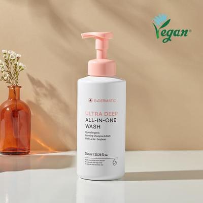 B:dermatic Vegan Ultra Deep All-in-One Wash 750ml