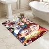 Custom Name Forest Friends Living Room Non-Slip Area Rug Soft Carpet for Bedroom Kids Playroom Sofa Office Home Decor Doormat
