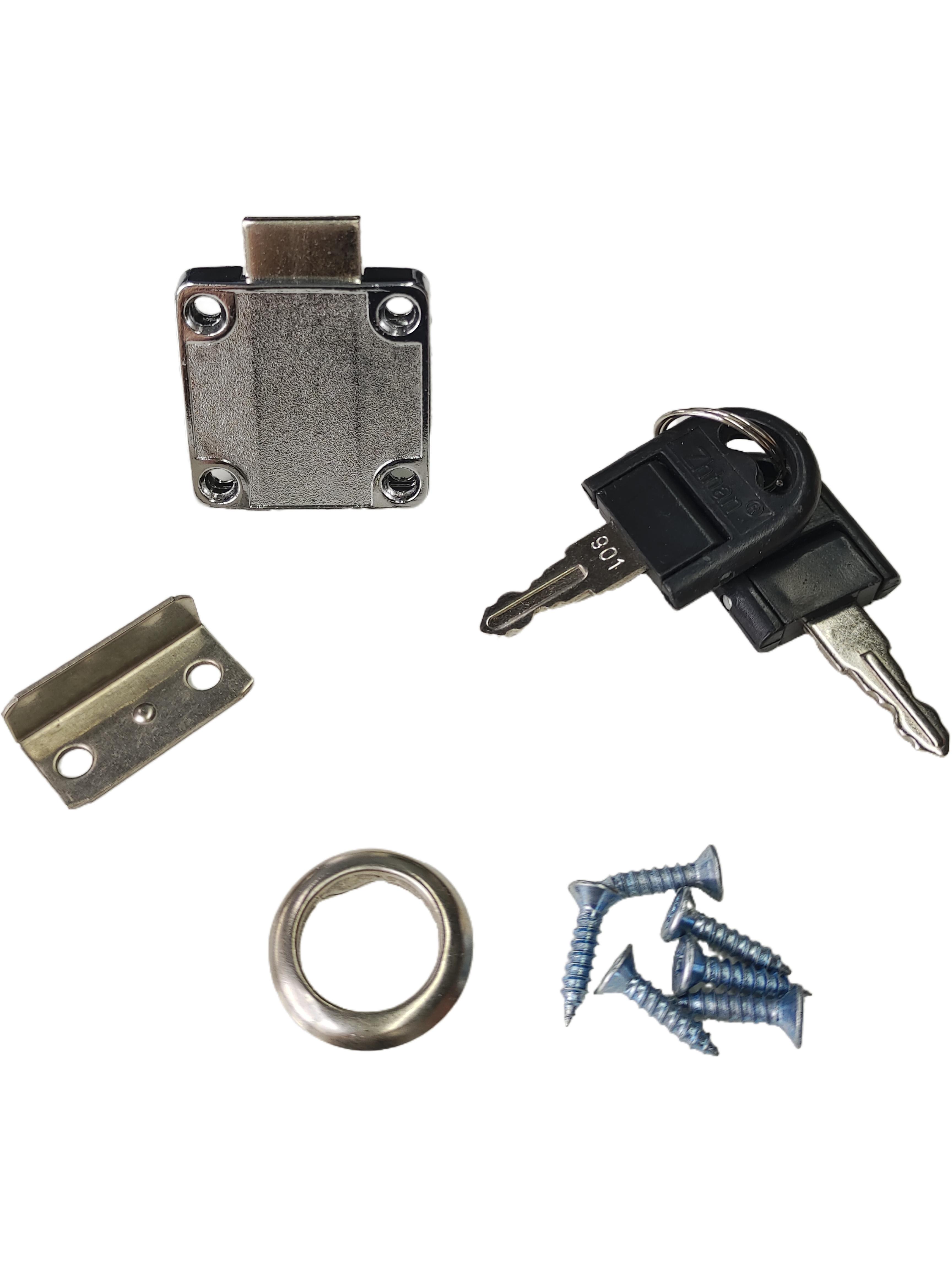 

1 комплект защелок для ящиков шкафа, замки для дверей мебели, фурнитура, замок для стола, замки для дверей шкафа-купе, прочный замок для прикроватной книжной полки