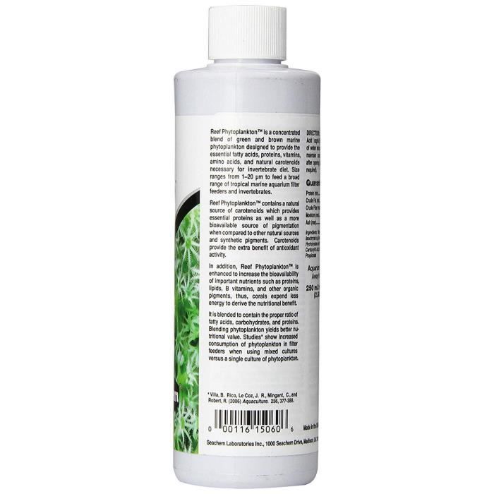 Seachem reef phytoplancton, 250 ml/8.5 fl. oz - 075325
