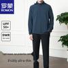Herren Sommer Eis Seide Sonnenschutzjacke