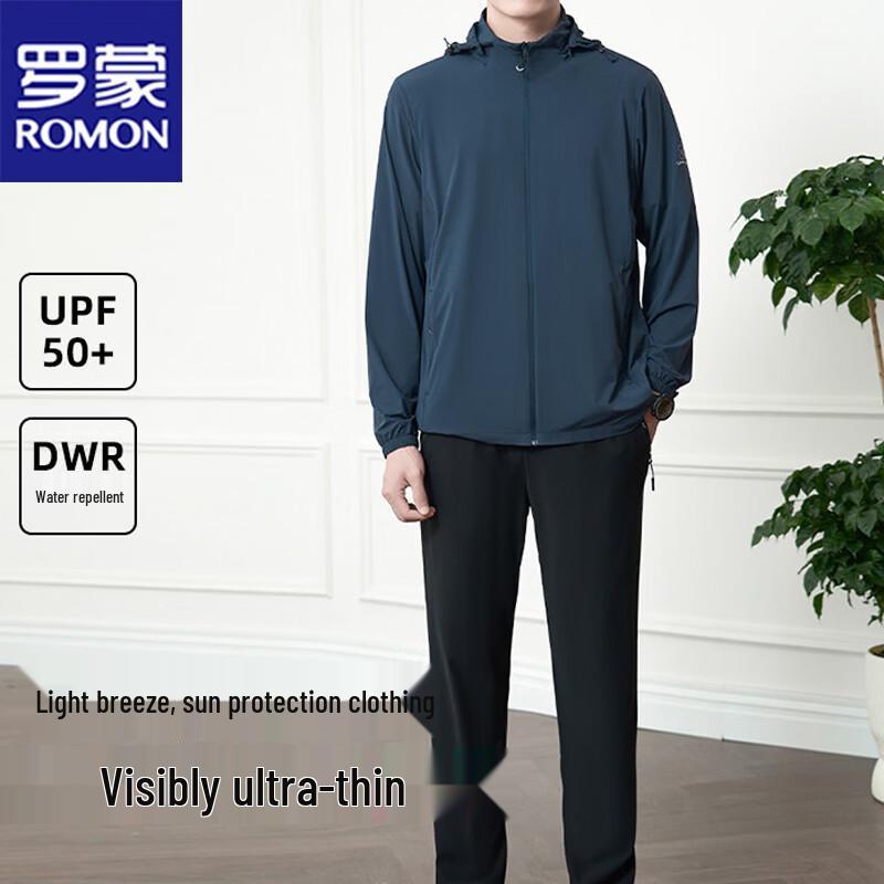 ROMON Herren Sommer Eis Seide Sonnenschutzjacke