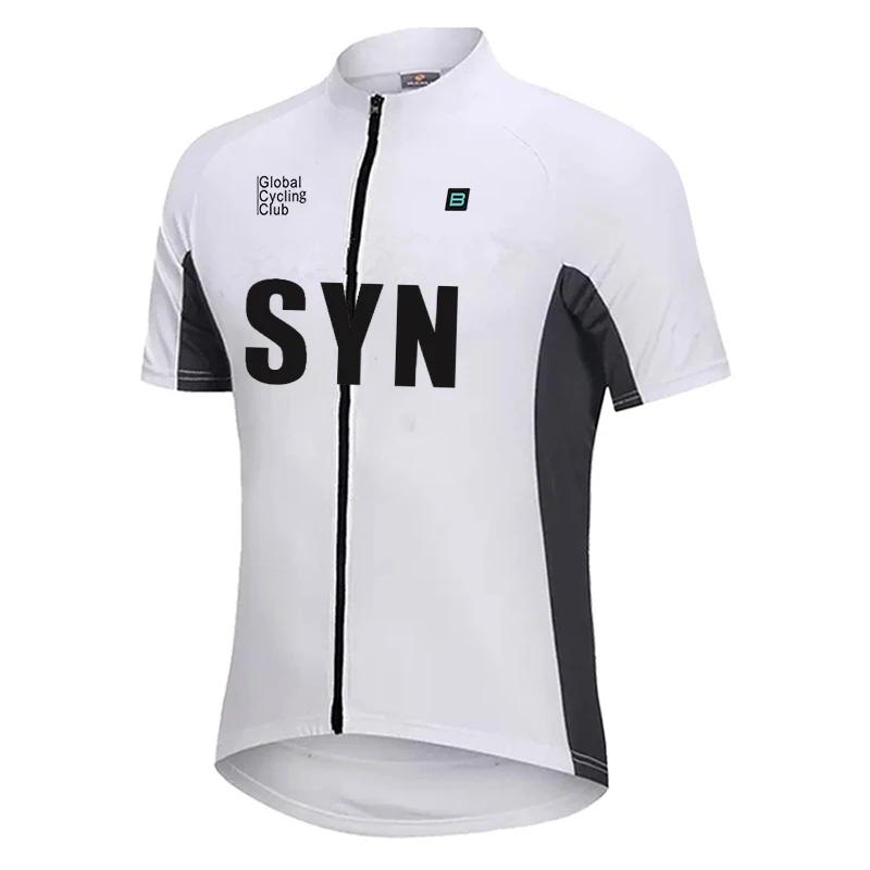 Solid Color Summer Men Short Sleeves Cycling Jersey Polyeste Clothing MTB Bicycle Mallot Ciclismo Shirts Bike Clothes