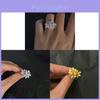 Floral Pearl Ring For Women With Adjustable Open Design In Gold And Silver Finish