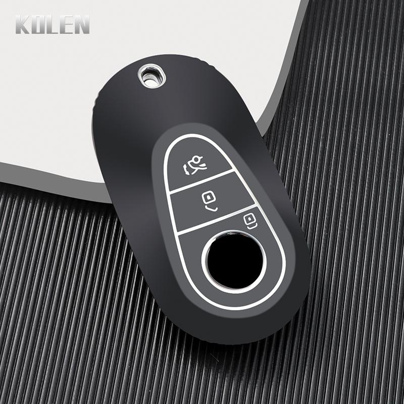 

Tpu Car Remote Key Case Cover Shell Fob For Mercedes Benz C E Class W223 W206 C260 C300 S450 S500 S400 Protector Holder Keyless