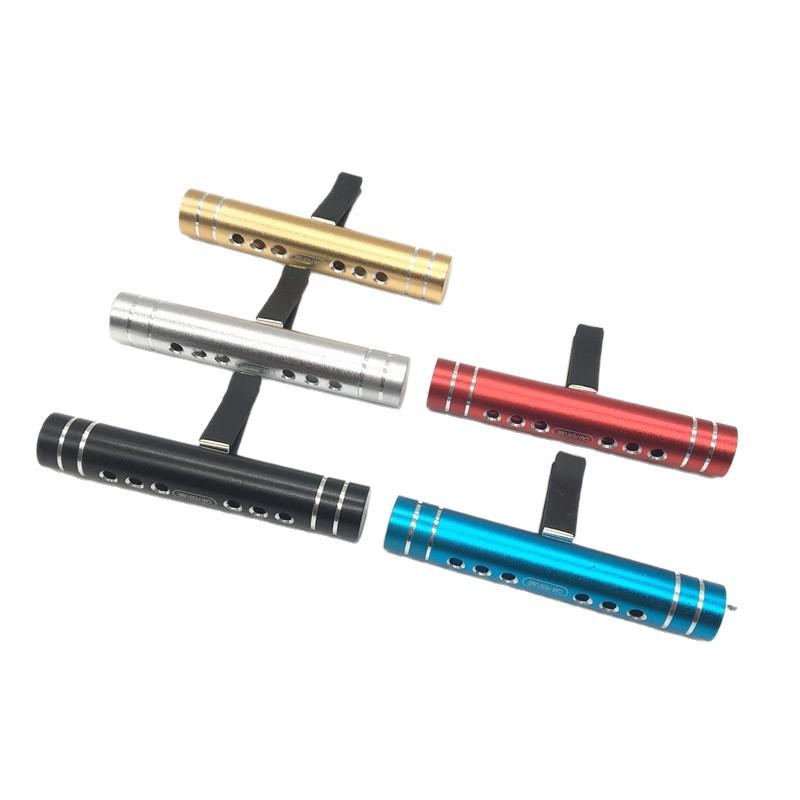 Aluminum Alloy Car Air Vent Perfume Clip - Mini Interior Aroma Stick