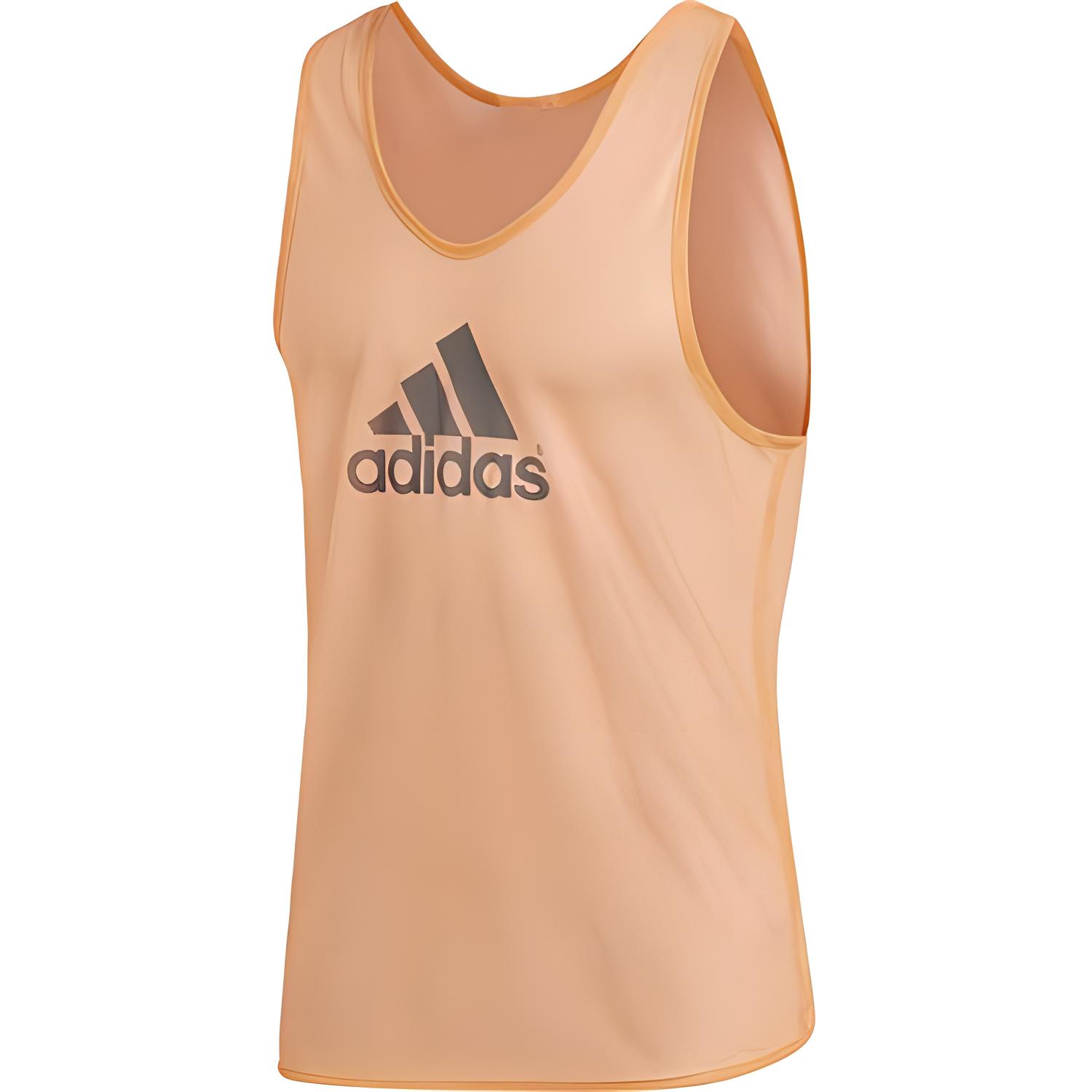 Adidas Tank Tops Men s Orange Crew Neck Moderate Straight Fit F82133 J4XO
