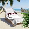 KIA Tigers Logo Design On White Background Patterned Beach Towel Quick Dry Perfect for Travel Outdoor Sports Jogging the Beach and Swimming
