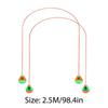 2.5M/1.5M Through Door Dive Ring Funny Swimming Game Aids Dive Door Reusable Underwater Swimming Toys Adults Kids Pool Water Toy