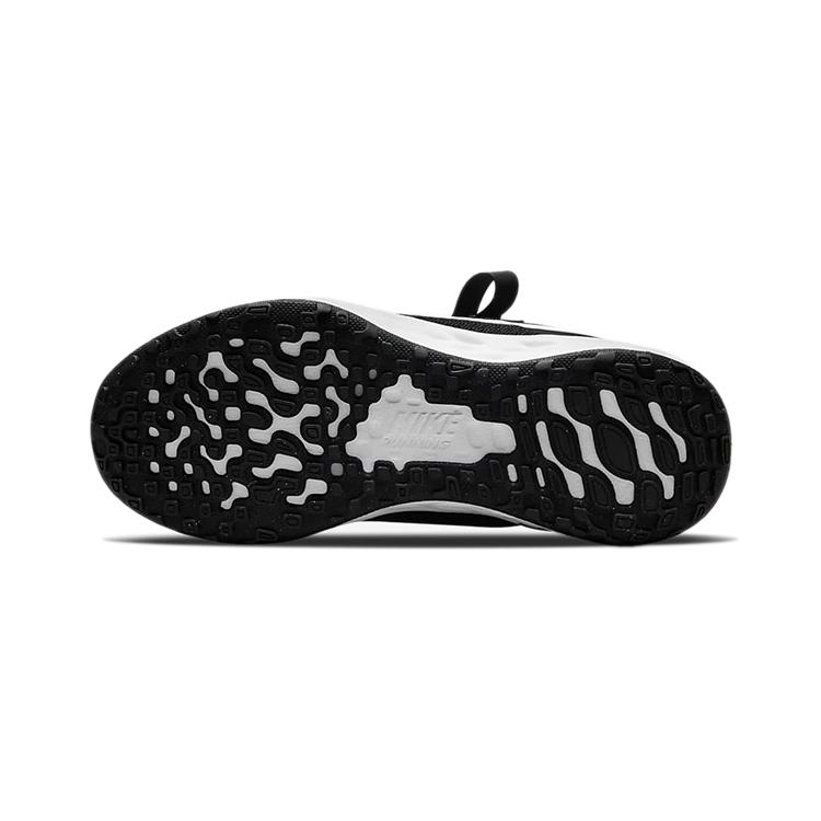 New Nike REVOLUTION 6 FlyEase Low Top Kids' Running Shoes Black White Children Aged 3 7 Years Old DD1114-003