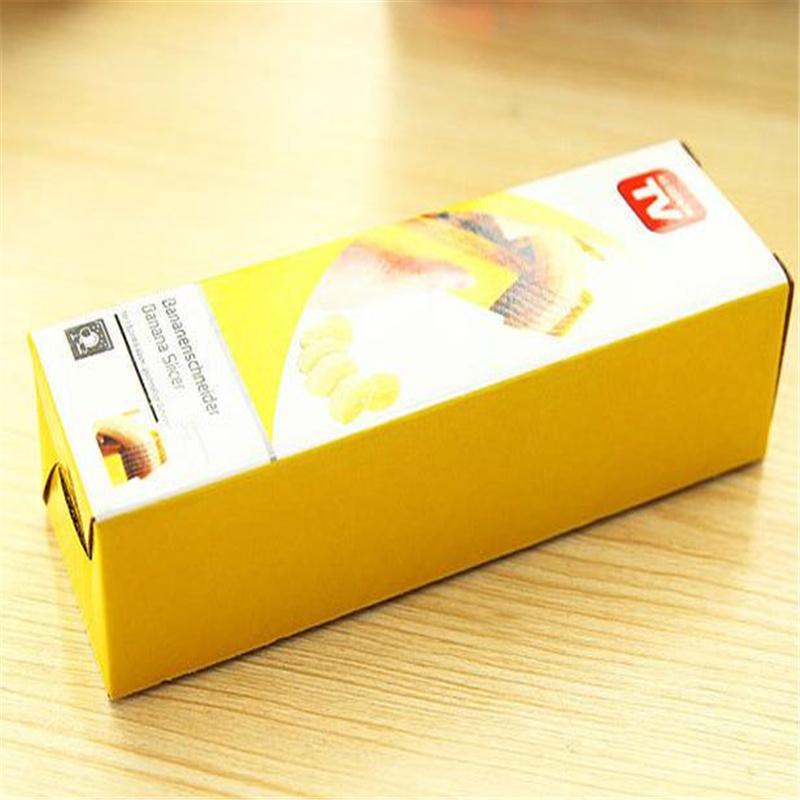 

Stainless Steel Banana Cutter Fruit Vegetable Sausage Slicer Salad Sundaes Tools