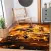 Star Player 3 Customized Name Floor Rug Office Rug Perfect for Foyer Living Rooms Balcony Dormitory Antislip Carpet Office home decor