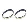 200Pcs White 6V SMD LED Light Bead Color Temperature 6000‑6500K LCD TV Backlight Bead