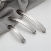 Bright Chrome Furniture Cabinet Handle Modern Minimalist Kitchen Door Knob Brushed Drawer Wardrobe Door Pull Hardware Dress Knob