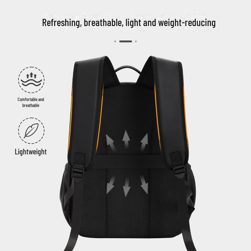 Beilian Lederrucksack mit großem Fassungsvermögen - Stilvoll und funktionell für Reisen, Geschäft und Schule