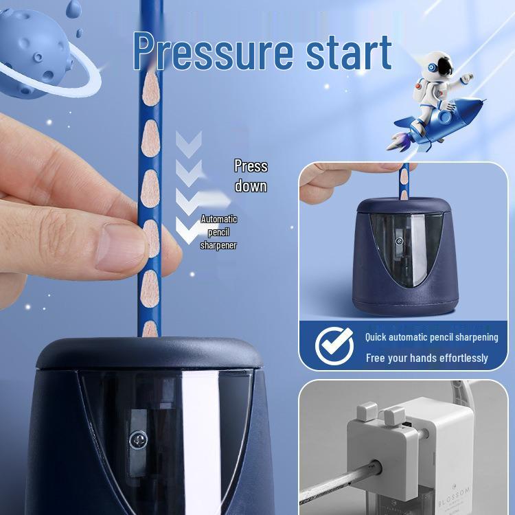 Elektrické automatické ořezávátko na tužky pro základní školu pro děti