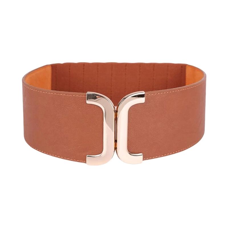 Street Styles Belt Leather Trendy Waist Belts Ladies Western Styles Waistband Fashion Waist Accessory