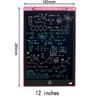 Lcd 6.5/8.5/10/12Inch Writing Tablet For KidsReusable Magic Drawing Board With StylusEco-Friendly Erasable Doodle Pad Toy Gift