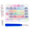 Bobbin with Thread Transparent Spool Sewing Embroidery Machine Accessories 36 Color Set