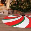 Christmas Tree Skirts, Peppermint Tree Skirts, Oversized Christmas Tree Skirts, Red, And Green, Candy Striped Tree Skirts