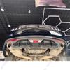 Car Rear Bumper Diffuser Fit For Ford Mustang 2018 2019 2020 2021 Body Kit Black Clip installation ABS Plastic