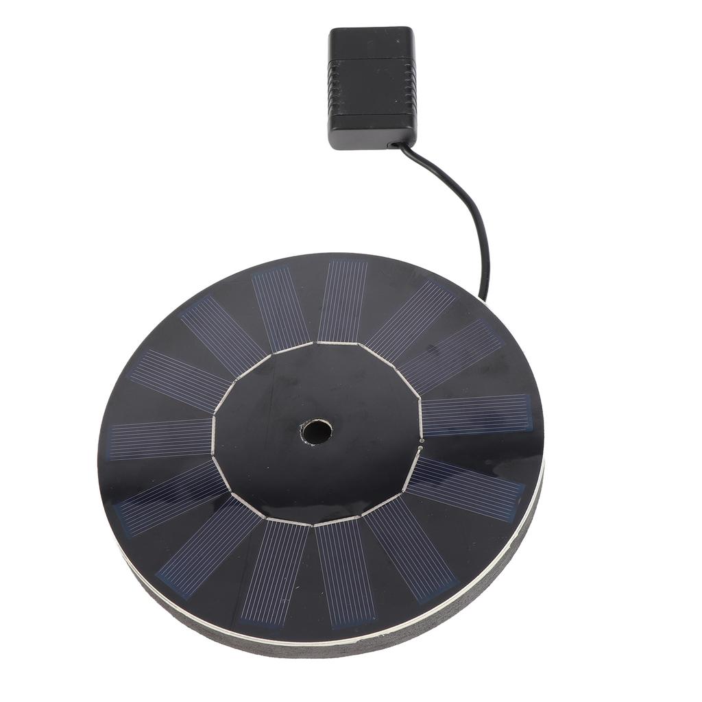 Outdoor Solar Powered Floating Bird Bath Water Fountain Pump Garden Pond Fountain Kit