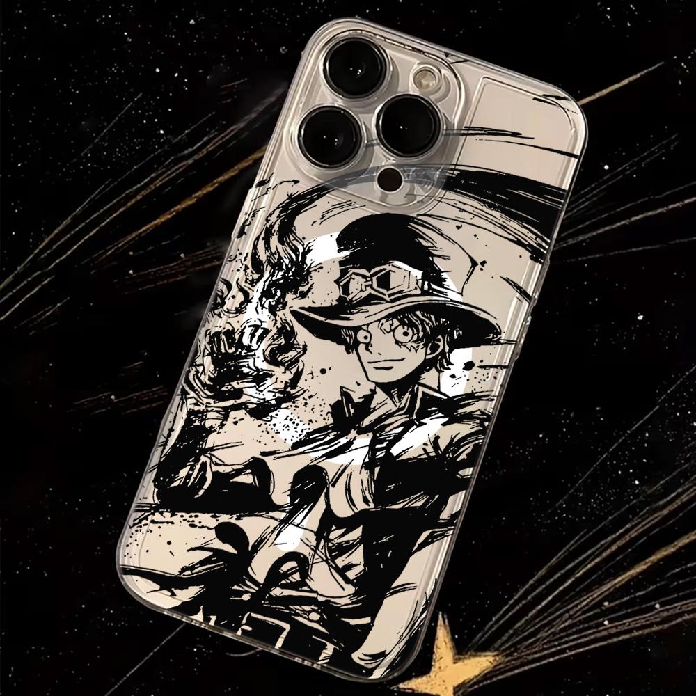

Anime Ones Pieces Luffys Magnetic Phone Case for iPhone 17 16 15 14 13 12 11 8 7 Air Plus Pro Max X XR XSMax Soft Clear Tpu iPhone 11