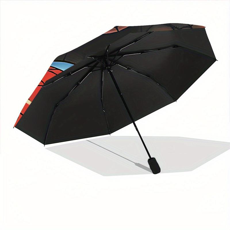 1pc Spider-Man Automatic Umbrella 8-Bone Design Compact Gear for Outdoor Travel,Perfect Gift for Friends' Birthdays yy250815021