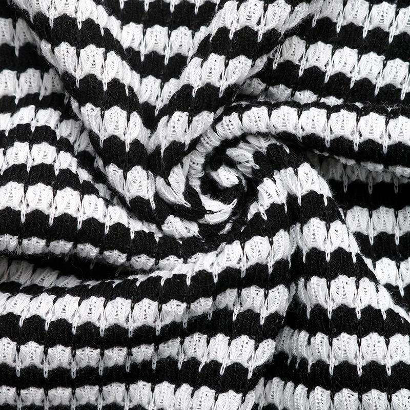 Women's Summer Striped Fashion Crew Neck Short-sleeved T-shirt Top