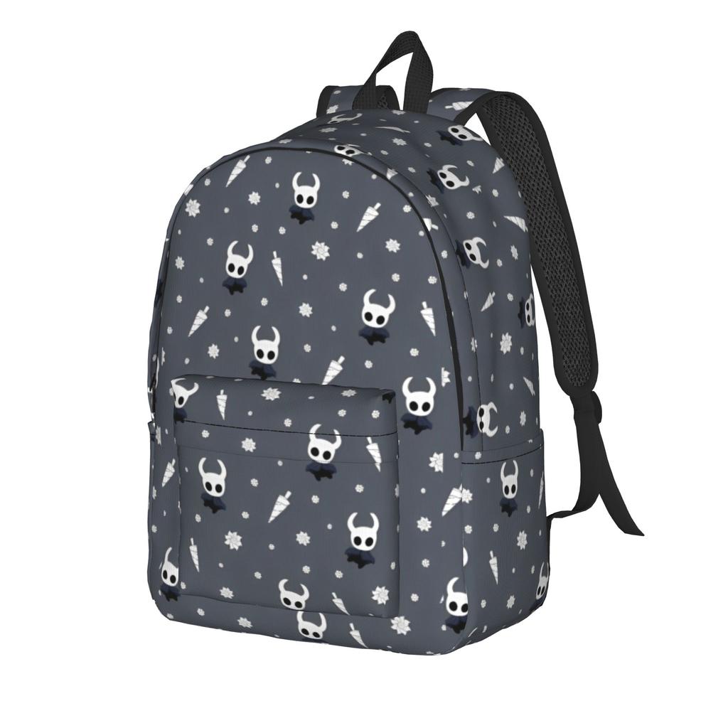 Caballerito Hollows Knights Classical Backpack Lightweight High School Work Aesthetics Daypack for Men Women Laptop Canvas Bags