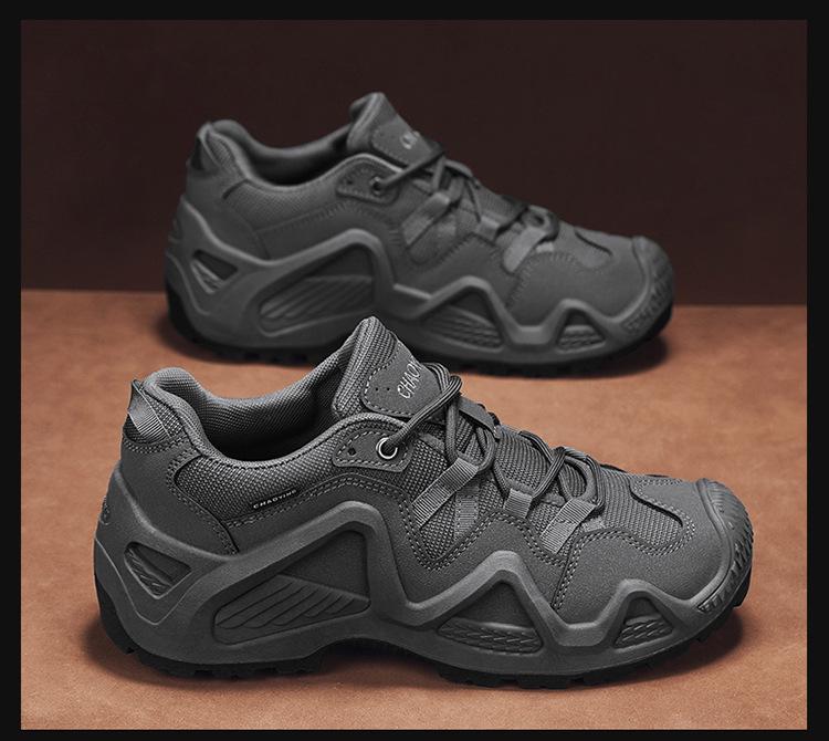 Ανδρικές Τακτικές Μπότες Μάχης: Αντιολισθητικά, Ανθεκτικά στη Φθορά Παπούτσια Πεζοπορίας & Αναρρίχησης