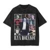 Herren Beheizte Rivalität Ilya Rozanov Basic T-Shirts Top T-Shirts Strand Y2K Lässiges Kurzarm-T-Shirt Herren Hip Hop T-Shirt Heiß