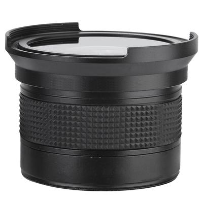 58MM 0.35X Fisheye Super Weitwinkelobjektiv für SLR DSLR Kamera Schwarz