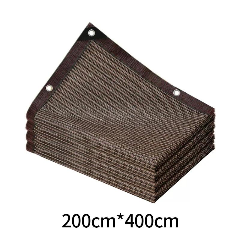 UV Protection Sunshade Net Outdoor Thickened Shade Mesh Fence Cover Plant Sun Cover Sail Garden Balcony Car Nets Awning Tents