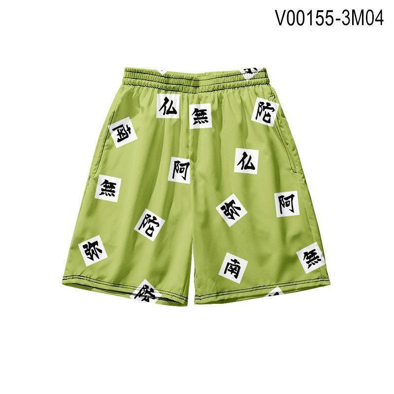 Cosplay Anime Demon Slayer Szorty Szkolne Cos Kamado Tanjiro Nezuko Agatsuma Zenitsu Tomioka Giyuu Szorty Plażowe z Nadrukiem