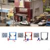 1/64 Diorama Garage Accessories Miniature Display Scene Model Oil Drum Simulation Car Lift Auto Shop