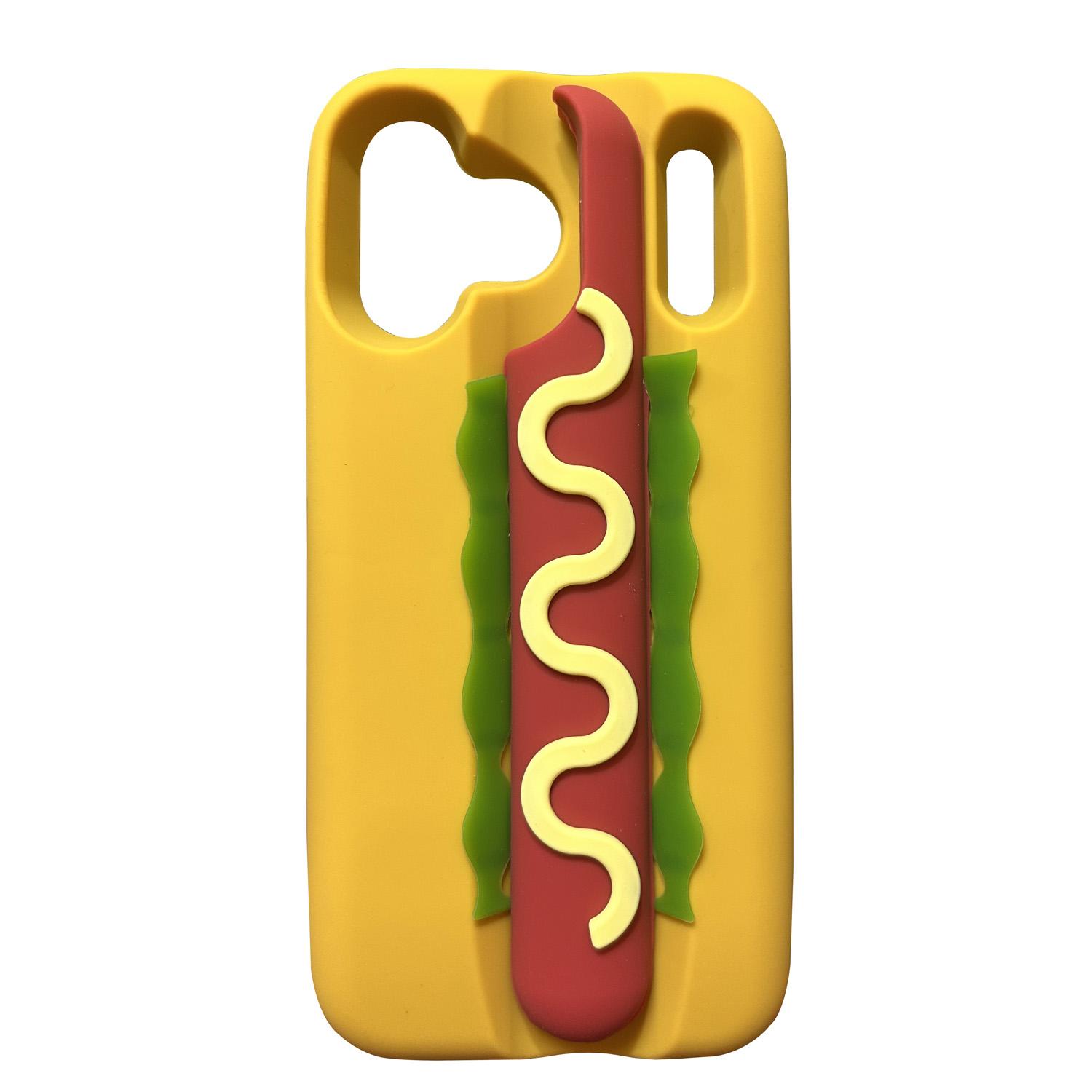 

For iPhone 17 /17 Pro/ 17 Pro Max Cute Cartoon 3D Soft Silicone Case Phone Cover For iPhone 17 Pro Max жовтий