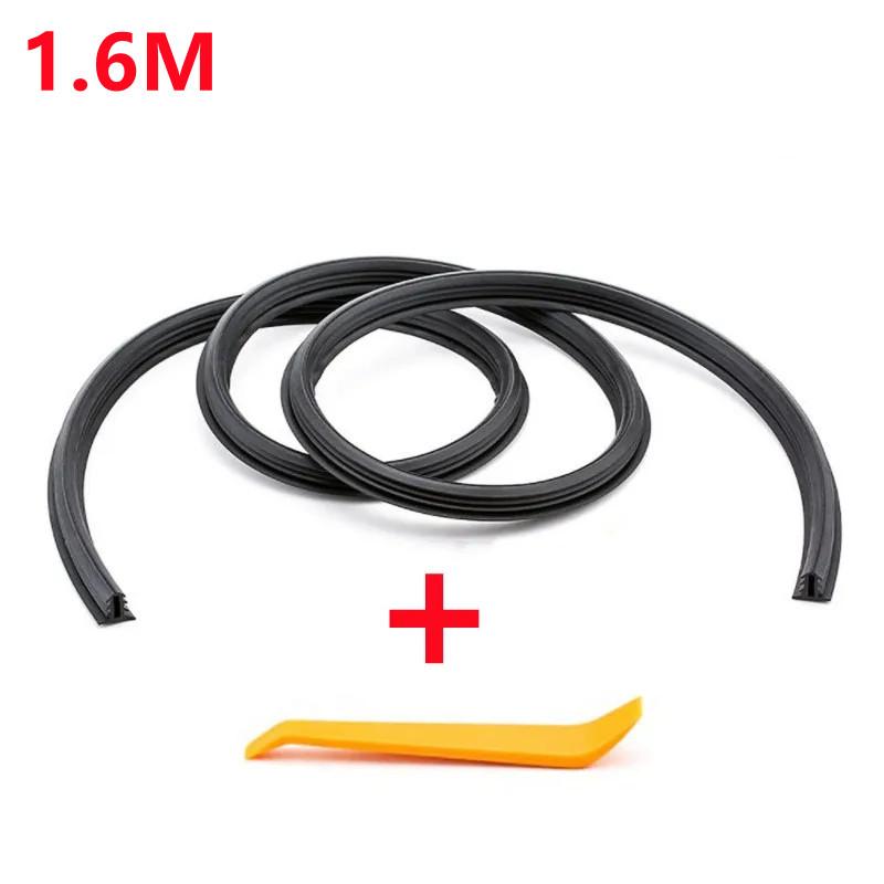 

1.6M Car Dashboard Sealing Strip Interior Auto Leakproof Strips Noise Sound Insulation Rubber Trim Weatherstrip Car Accessories