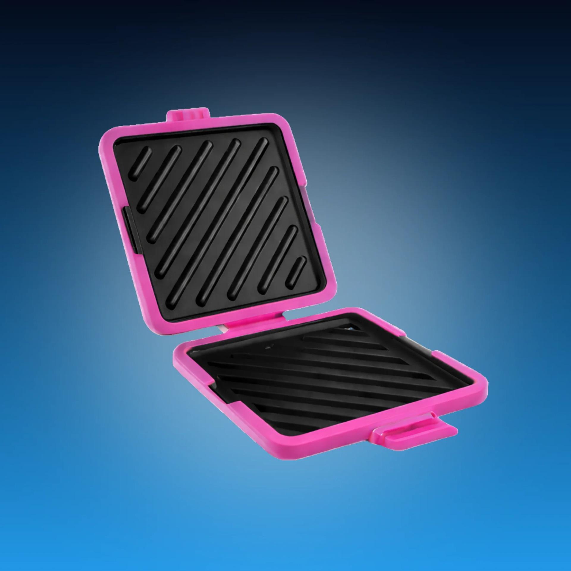 

Cross-Border Waffle Maker & Breakfast Sandwich Press with Non-Stick Baking Pan