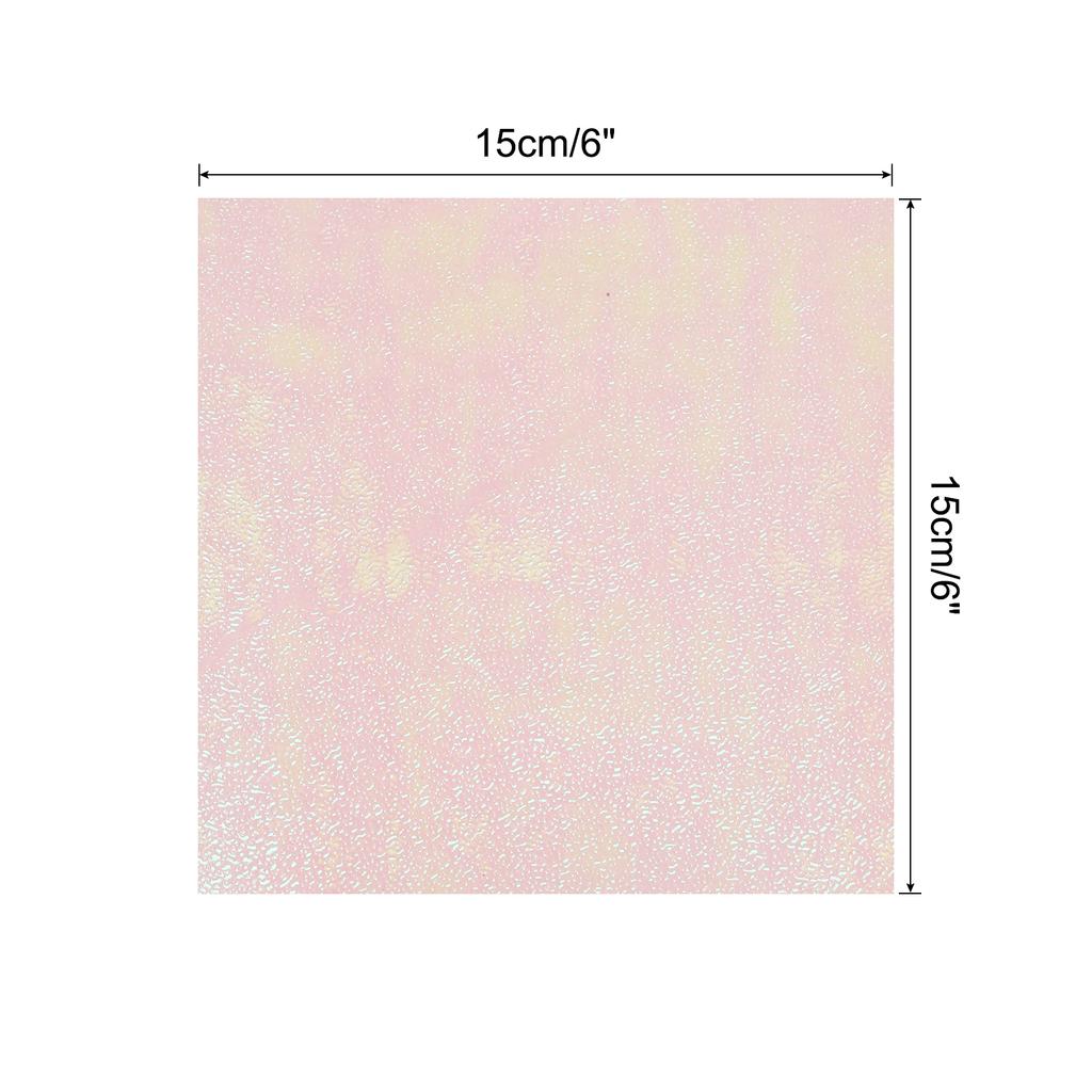 50 Sheet Glitter Origami Paper 4x4/6x6 Inch Shiny Sparkly Square Folding Paper 10x10cm Iridescent Paper for DIY Art, Craft Decor