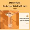 1pc Shiny Acrylic Perfume Organizer - Multi-Level Display Stand for Anime Car Models & Mini Toys