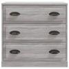 VidaXL Buffet sonoma gris 70x35,5x67,5 cm bois d'ingénierie 816230
