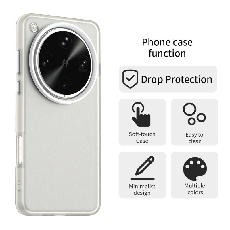 For OPPO Find X8 Ultra Case Cover OPPO Find X8 Ultra Capas Shockproof Transparent Frosted Matte Clear Fundas OPPO Find X8 Ultra