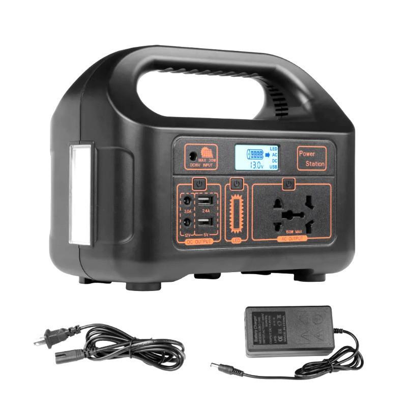 150W Outdoor Portable Inverter Household Emergency Mobile Charging Equipment Solar Camping Energy Storage Power Supply