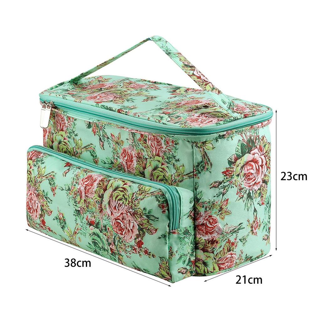 Yarn Storage Knitting Bag Knitting Tote Lightweight with Zipper Large Capacity Yarn Organizer Yarn Storage Bag for Knitting