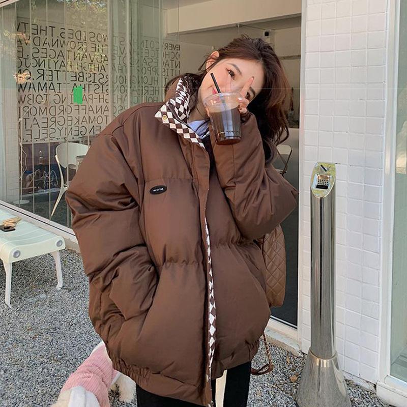 Small Women's Down Jacket Winter Thickened New Style Bread Coat Cotton Jacket Cotton Jacket