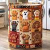 Halloween Quilted Cotton Laundry Basket Storage Organizer Home