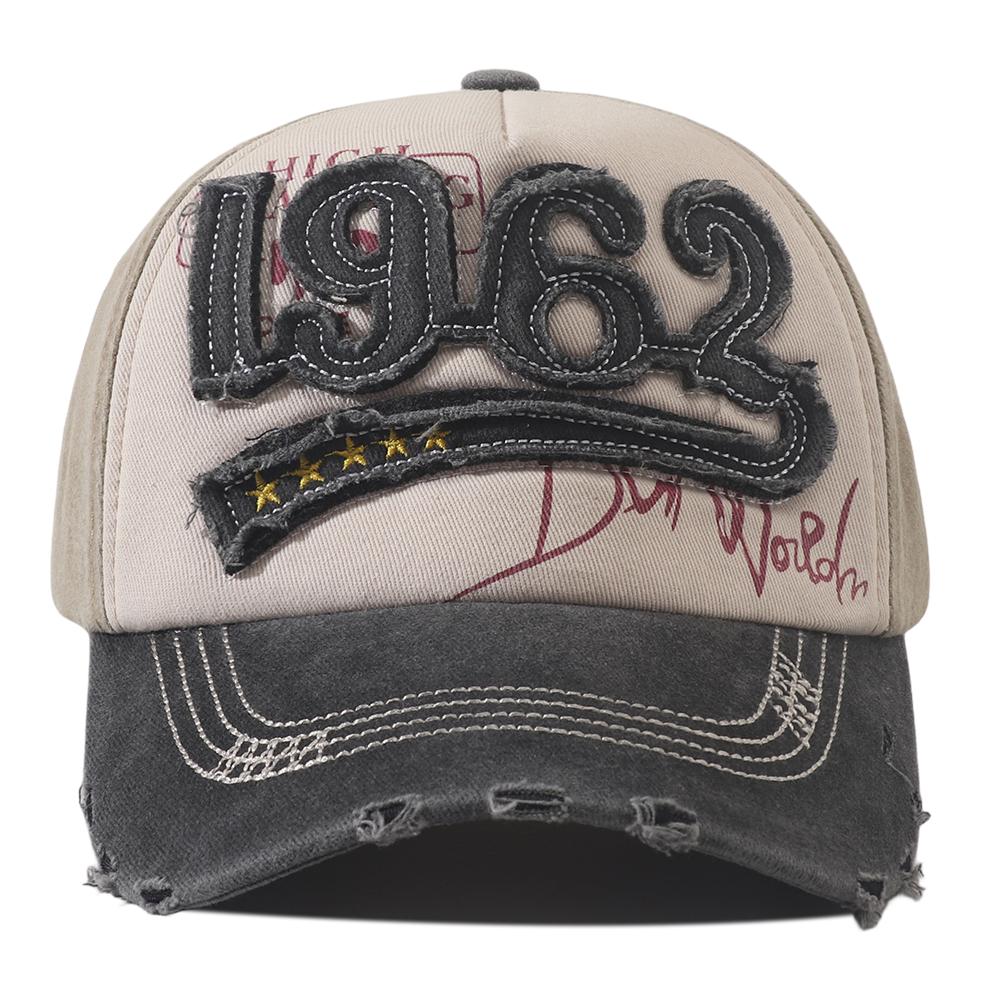 Visor Sun Outdoor Adjustable Men Women Hat Snapback Cotton Washed Vintage Style Street Urban Hop Hip Cap Baseball Stitched Stitching Embroidered