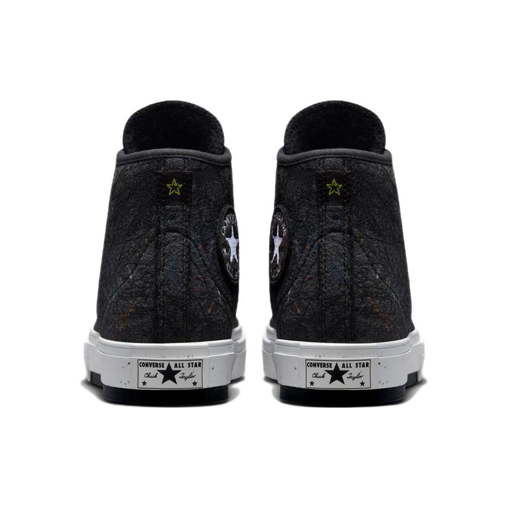 Converse Renew Chuck Taylor All Star 1970s Redux Scrap High-Top Canvas Shoes Unisex Sneakers Black A03269C